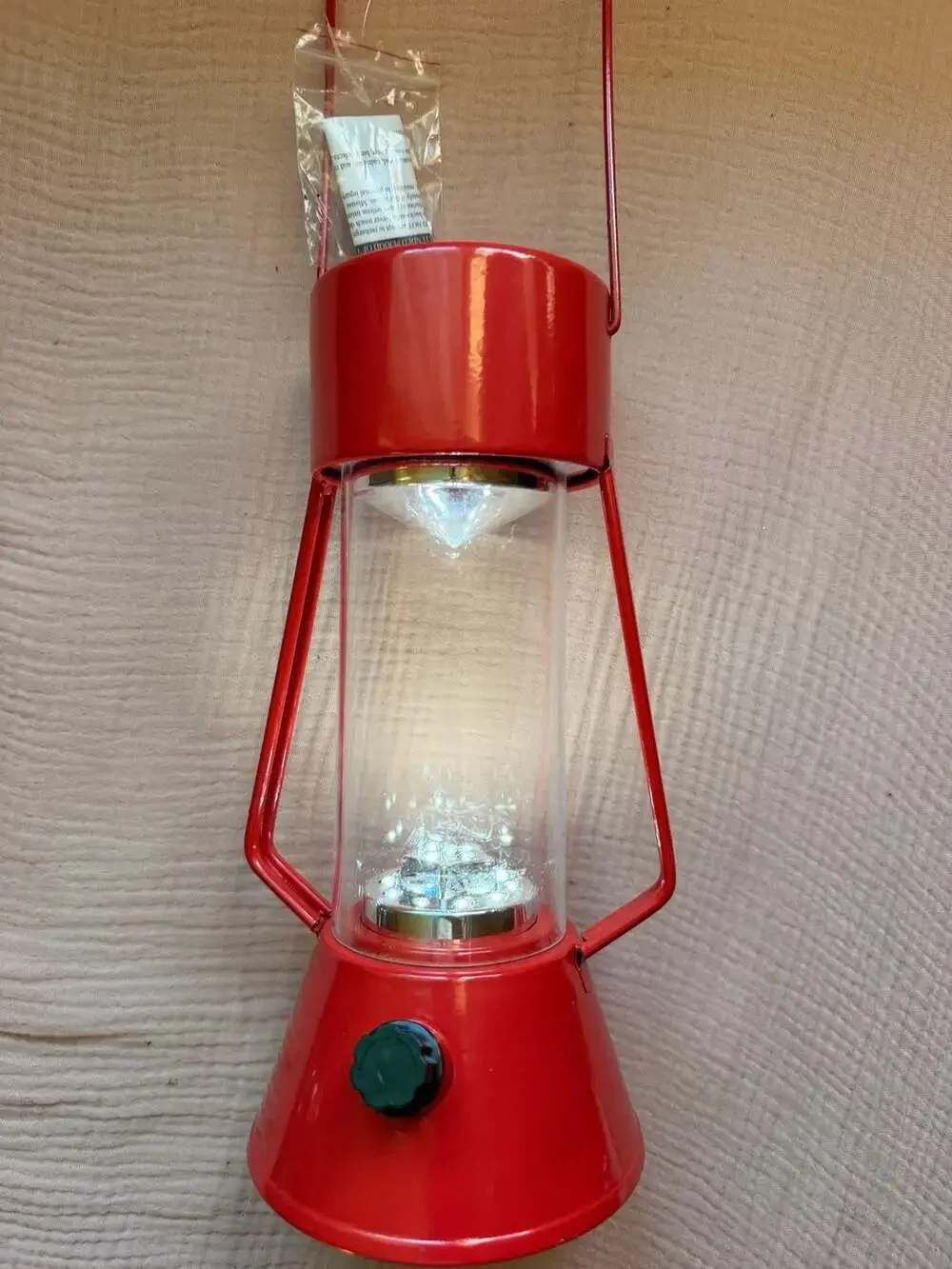 Red Finish Lantern Dimming Light